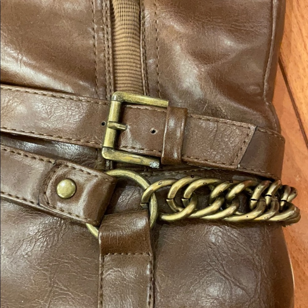 🟡 Brown Riding Boots - Picture 3 of 12